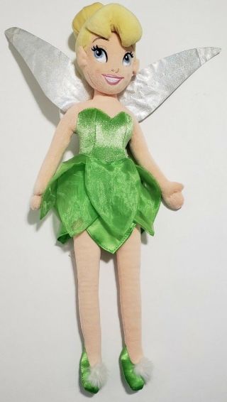 Disney Store Plush Tinkerbell Stuffed Toy Doll Fairy 21 