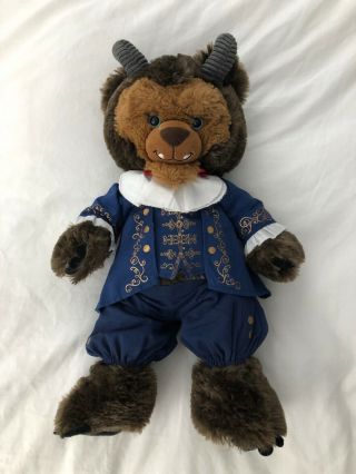 Build A Bear Retired Beast Of " Beauty And The Beast " With Ballroom Costume