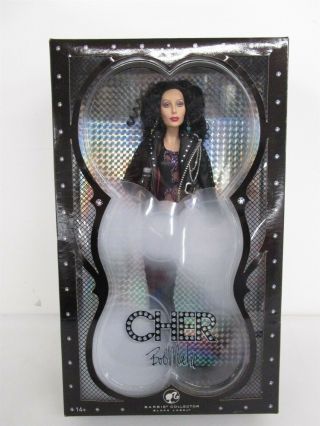 2007 Mattel Cher Barbie Collector Bob Mackie Doll K7903 Iob