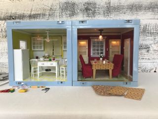 Laura Ashley Room By Room Decorator Doll House 2 Kitchen&dining,  Accessories