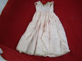 1957 Madame Alexander Cissy Tagged Pink Negligee Nightgown 2