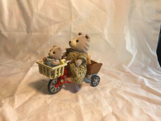 Sylvanian Families Cycling With Mother Set - But In