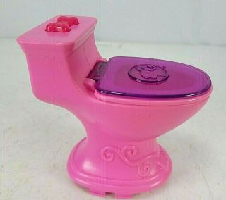 Barbie Bathroom Toilet Pink/purple
