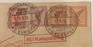 Germany Stamps Old Vintage Postal Cover 1930 2