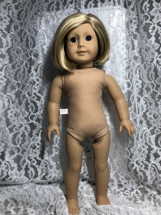 American Girl Pleasant Company Doll Kit Kittridge Blonde Hair Blue Eyes