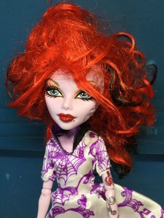 2011 Mattel Monster High Operetta Doll 11” Height Red Hair
