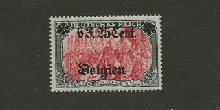 Belgium German Occupation Sc N25 Mnh Stamp