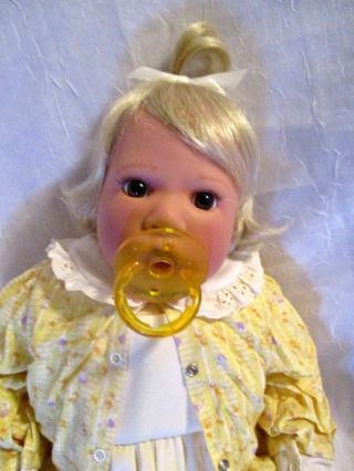 Lee Middleton Vinyl Baby Doll First Born Awake Adorable