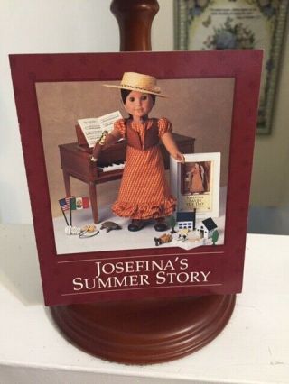 Euc American Girl Josefina Summer Story Pamphlet Only Pleasant Co 1998 Htf