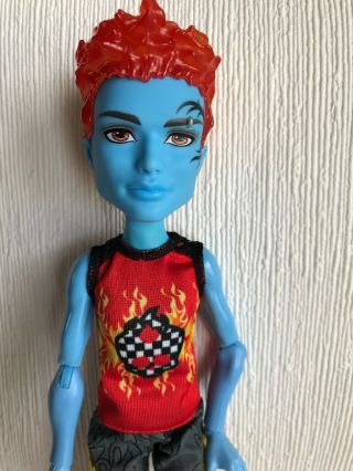Monster High Doll Holt Hyde Swim Class Boy With Sandals Justice Exclusive Mh