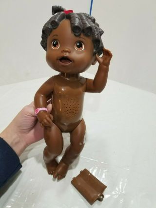 Hasbro Baby Alive Baby All Gone Interactive African American Doll 2009