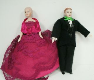 Dollhouse Man And Woman Dolls