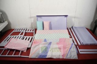 Battat Our Generation Dream Bunk Beds For 18 " Dolls (open Box) Purple Lilac
