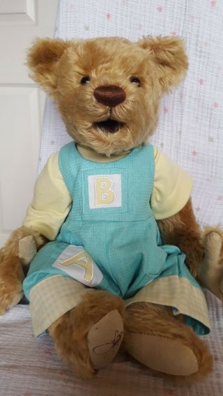 Lee Middleton Doll Nursery Bear Baby Alpha Bear Baby Linda Henry Artist