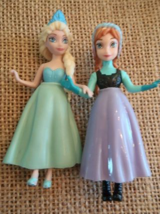 Polly Pocket Disney Princess Anna Elsa Frozen Clothes E36