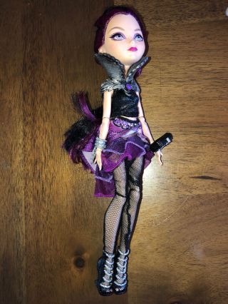 Ever After High Rebel Raven Daughter Of The Evil Queen Doll 2013 Euc