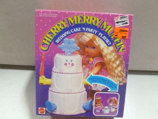1989 Cherry Merry Muffin Wedding Cake 
