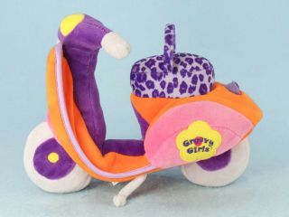 Groovy Girls Scooter Moped Plush Toy Accessory Cute Vespa Look 2001 Exc Cond