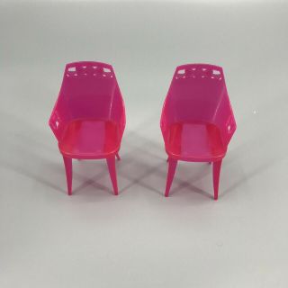Mattel 3 Story Barbie Dream House 2013 Replacement Dining Room Chairs