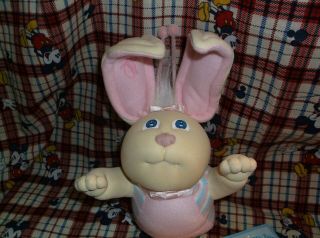 Vintage Cabbage Patch Pink Girl Bunny Bee Stuffed Plush Toy In