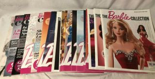 18 Count Barbie Collector Magazines 2012 - 2015
