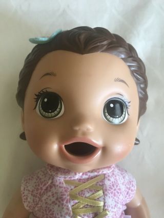 Baby Alive Doll With Brown Hair