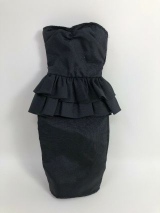 Barbie Basics Little Black Dress Ruffles