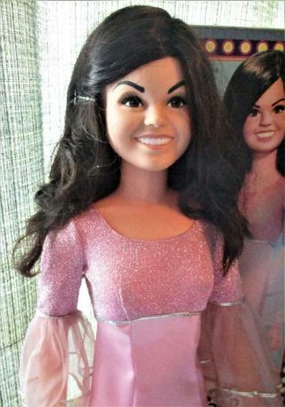 1976 Mattel Marie Osmond 30 " Model Doll Box Uncut Patterns Stand A,