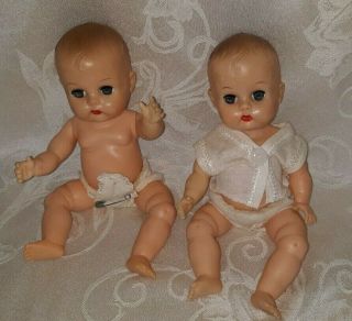 Vintage Pair Vogue Ginnette Baby Dolls Exc.  $39.  99