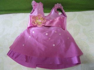 American Girl Bitty Baby Twins Clothes - Purple Ballerina Ballet Tutu Dress Flower