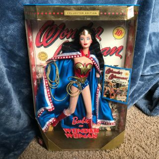Barbie Doll As Wonder Woman Dc Comics Collector Edition 1999