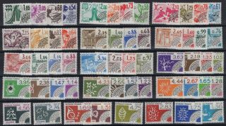 P127703/ France Stamps – Pre - Cancelled – Y&t P146 / P201 Mnh – Complete