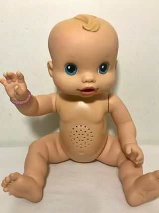 Baby Alive 2006 Wet N Wiggles Girl Doll Anatomically Correct Sounds Moves Hasbro