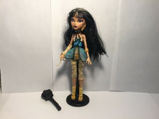 Monster High Cleo De Nile First Wave Doll & Accessories Earrings Shoes Outfit