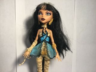 MONSTER HIGH CLEO DE NILE FIRST WAVE DOLL & ACCESSORIES Earrings Shoes Outfit 3