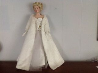 Marilyn Monroe Franklin Doll.  All About Eve.  20 Inches.  Gorgeous