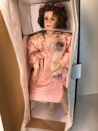 Mary Elizabeth Porcelain Collectible Doll by Pamela Phillips 18 2