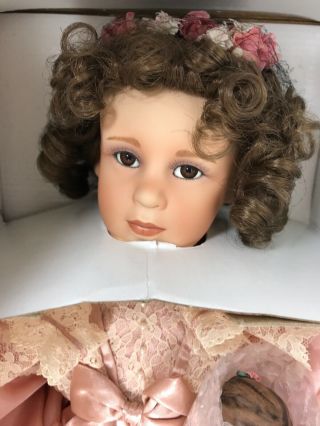 Mary Elizabeth Porcelain Collectible Doll by Pamela Phillips 18 3