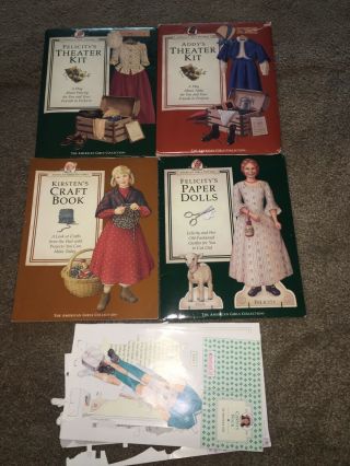 American Cookbook,  Craft Book,  Paper Dolls,  Theater Kit