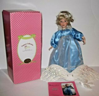 Paradise Galleries Angel Of Peace By Patricia Rose Porcelain Doll 14 Inches