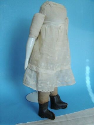 Great Old Body For China/parian Head Solid,  China Arms,  Leather Boots 15 " For 5 "