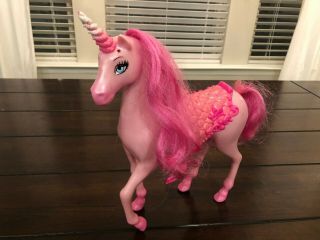 Barbie Dreamtopia Unicorn Horse Fairy Tale Pink - 11 " Tall Intact