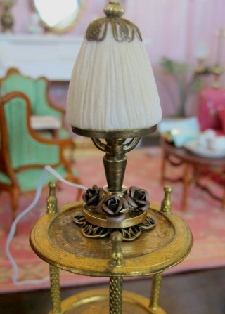 Smallsea Warehouse Sale: 1:12 scale Petite Table Lamp by Mzia Dsamia 2