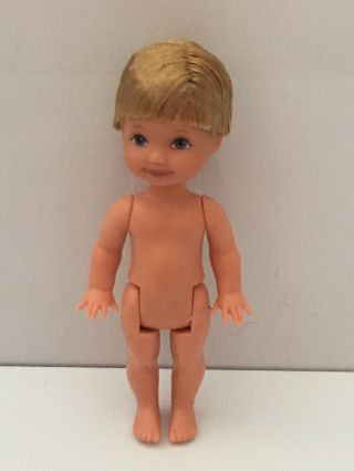 Kelly Tommy Doll Nude With Blonde Hair Blue Eyes " Evening Recital " Mattel