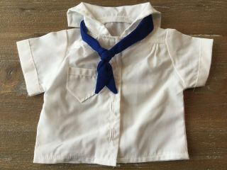 American Girl Molly Pleasant Company - Camper - Blue Scarf & White Shirt