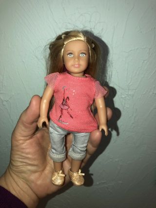 American Girl Isabelle Mini Doll Euc