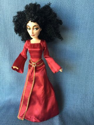 Disney Store Tangled Rapunzel Evil Villain Mother Gothel Doll Wow