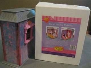2006 Ohc Only Hearts Club Ballet Theater/studio/chairs - Ballerina Doll Box