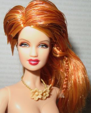 (b74) Nude Barbie Ladies Of The 80s Cyndi Lauper Teresa Model Muse Doll For Ooak