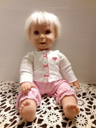 2002 Mattel Miracle Moves Life - Like Baby Doll Great